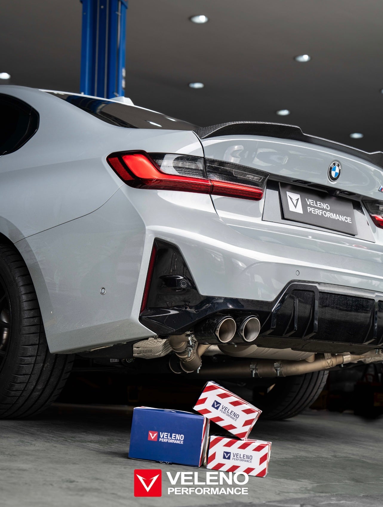 BMW M340i catback exhaust system