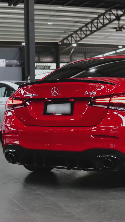 Mercedes Benz AMG A35 catback exhaust system